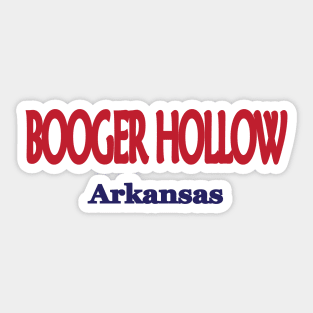 Booger Hollow, Arkansas Sticker